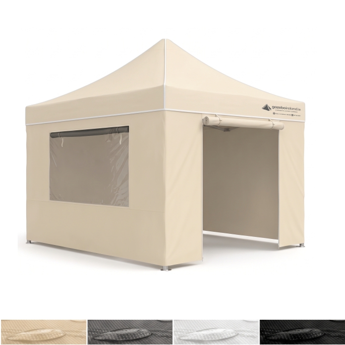 50mm Aluminium Hex PRO 2.5x2.5m Pop UP Gazebo 