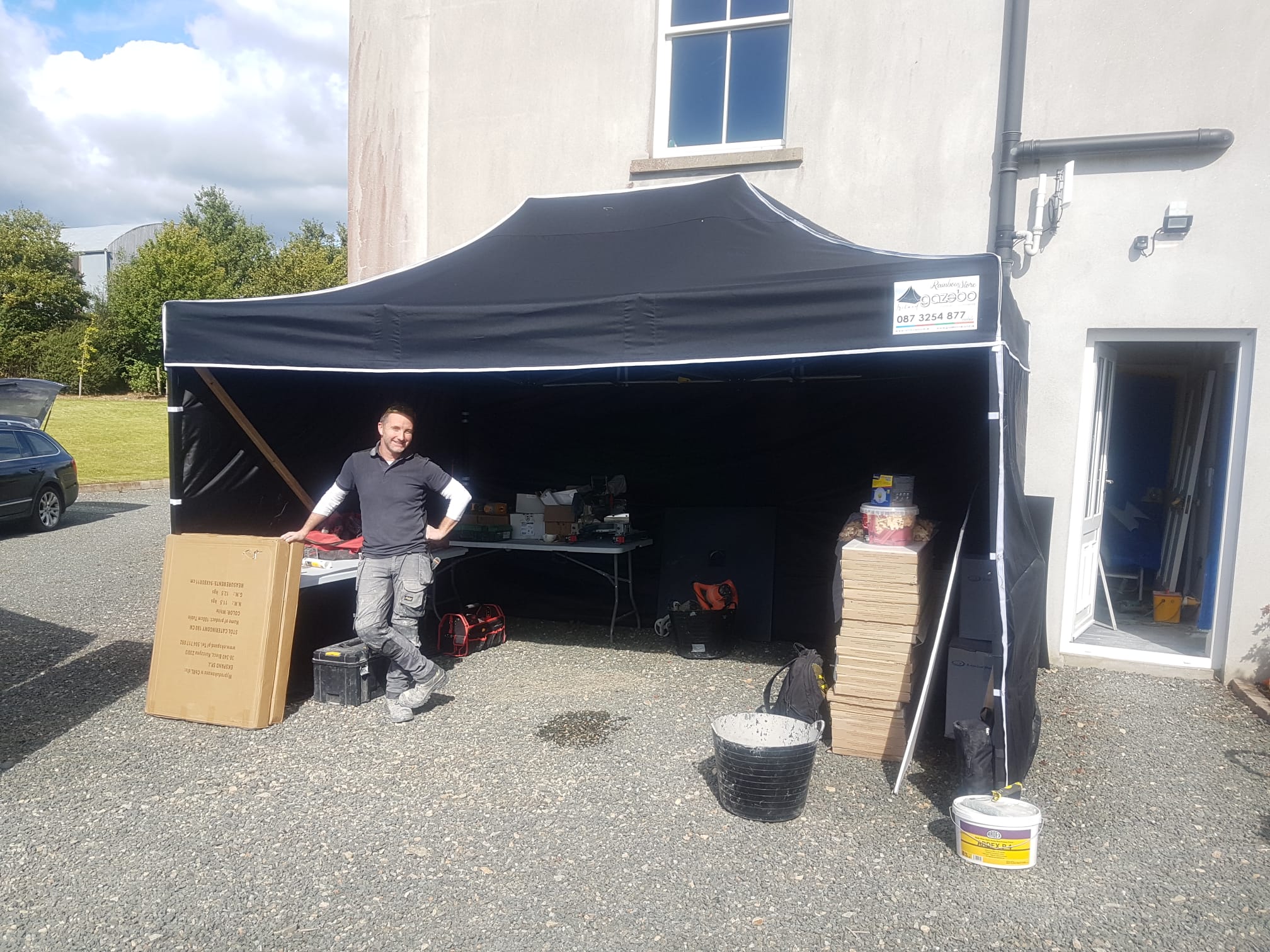 Steel 40 Pop-Up Gazebo 