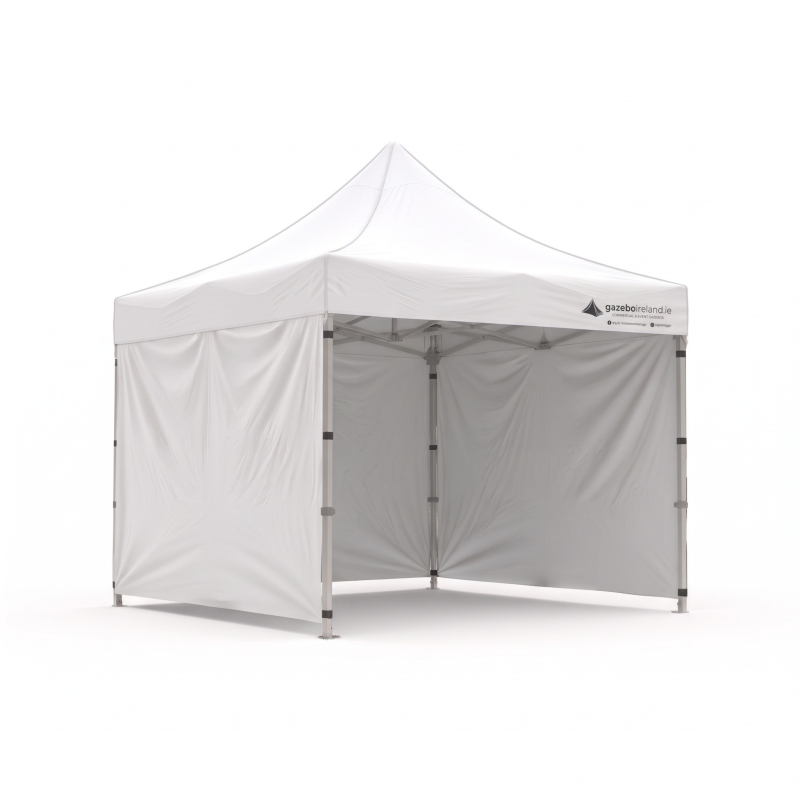 Aluminium 50 Pop-Up Gazebo — 2.5x2.5m · White