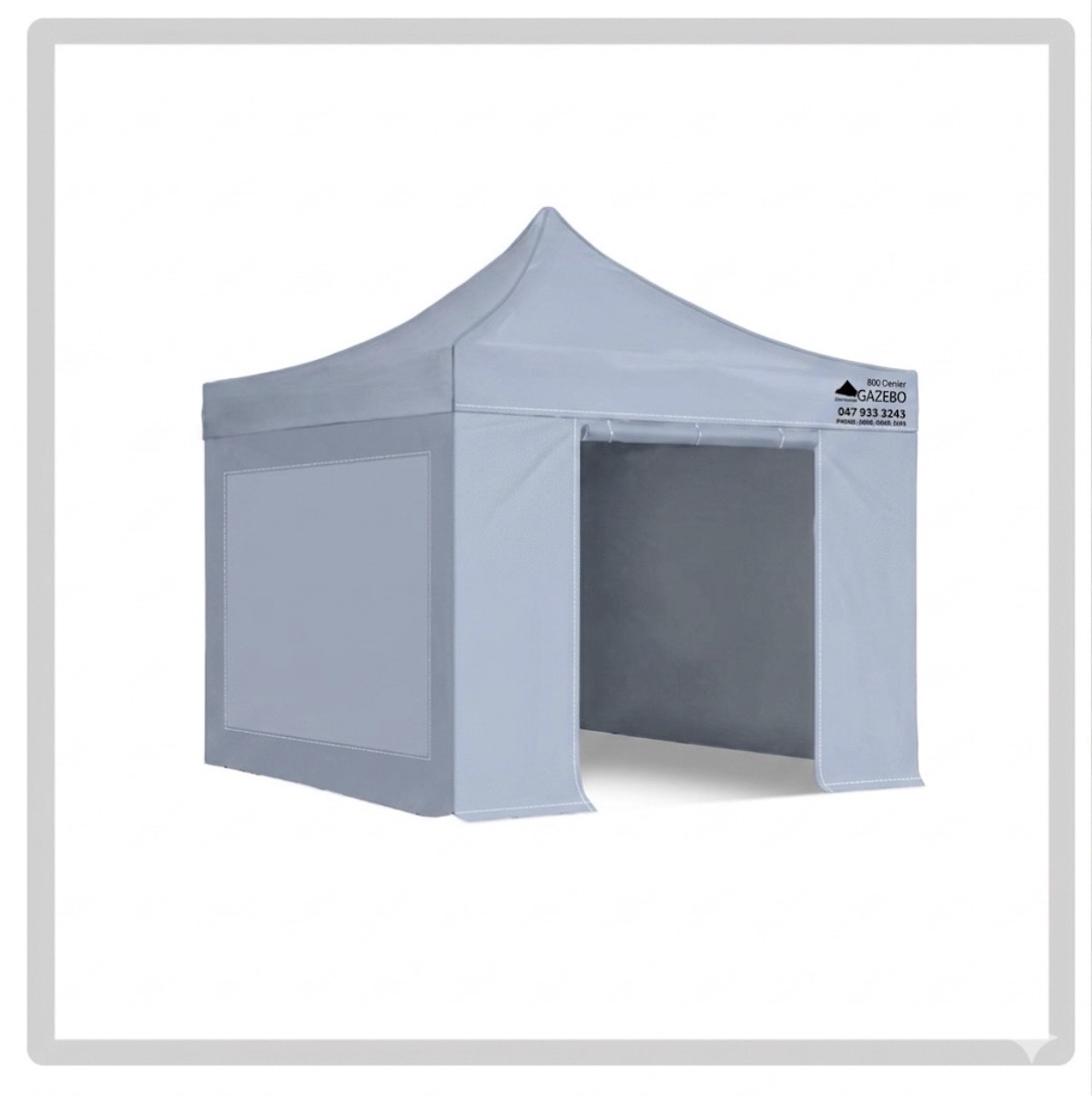 2.5x2.5m Pop Up Gazebo Alu50Hex PRO