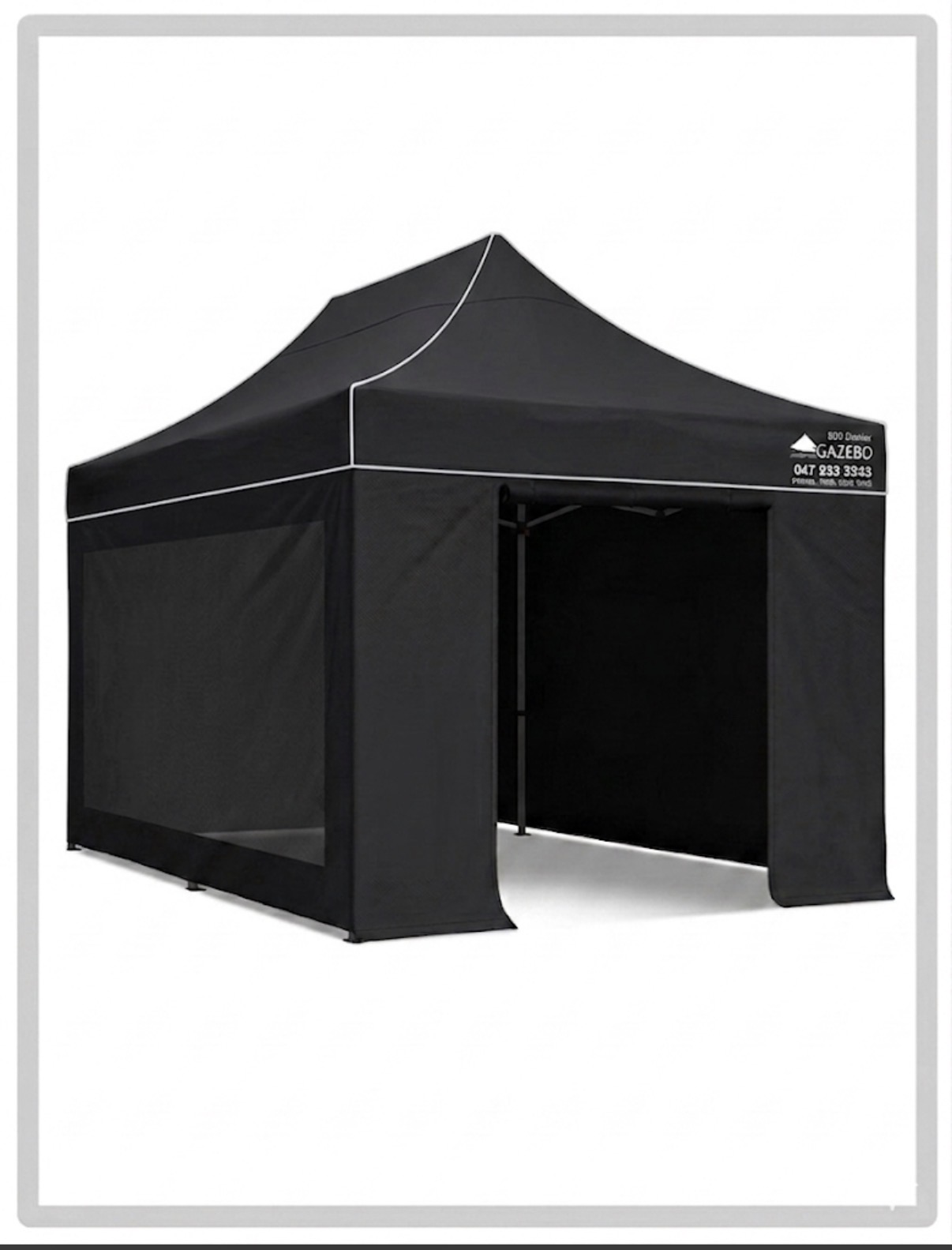 3x4.5m Pop Up Gazebo Alu50HEX PRO